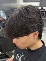 アウラ(AURA)&nbsp;フェザーパーマ毛流れパーマニュアンスパーマ韓国風パーマ