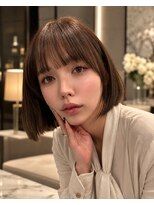 ヘアーズ ラスタ(Hair's RASTA)&nbsp;大人かわいい艶感ナチュラルボブ