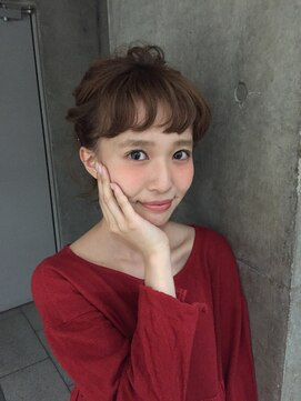 ミニヨン バイ ハピネス 高の原店(mignon by Happiness) 大人可愛いカジュアルアップアレンジ　奈良清水