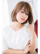 ドクターズ サロン ラブ(Dr's Salon LAB)&nbsp;【Lab古河】斜めバングで小顔見せ♪ワンカール大人ボブd