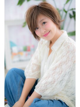 ヘアアンドビューティー ミック(Hair & Beauty miq) 笑顔が似合う★HAPPYエアリーショートa(miq阿佐ヶ谷)