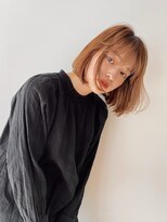 シキ 渋谷(siki) 【山下誠】ニュアンスボブ（原宿/表参道）