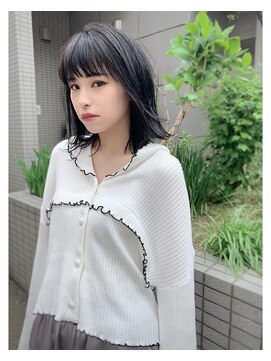 イトシテ 黒髪★ミディアムヘア【本多身和子】