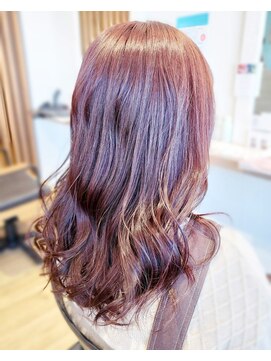 ロッコ 深谷店(ROCCO) #フォギープラムカラー＃N.カラー＃透明感カラー