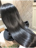 tuuli筑紫野店☆黒髪大人ロング☆お客様スタイル☆