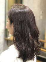 クシュ 所沢東口店(kusyu...) うる艶髪暖色系カラー×ジェシカライツ風アップバンク抜け感ヘア