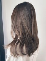 アイティーバイアルバム 松戸店(IT by ALBUM)&nbsp;オリーブグレージュレイヤーカット_アースカラー_ba356051