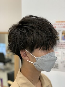 ウトシティ 艶感メンズアッシュカラー