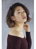 くせ毛ショート 大人ボブパーマ