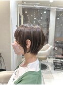 横顔美人ショートボブ【Ash大泉学園 横山】