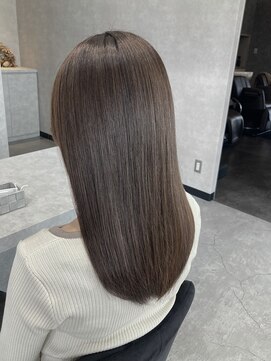 ローカス(Locus) 髪質改善カラーエステ/グレージュ/ 透明感カラー