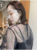 ボブ ミニボブ ブラウンベージュ