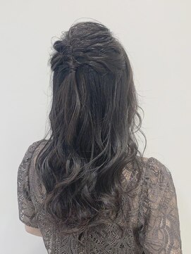 スーリール 新宮店(Sourire) ハーフアップ