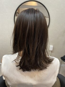 ユーノ(yuuno) ワンレンボブ