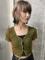 サンク 原宿 表参道(cinq)&nbsp;顔まわりレイヤーのデザインが可愛いエンドカラー