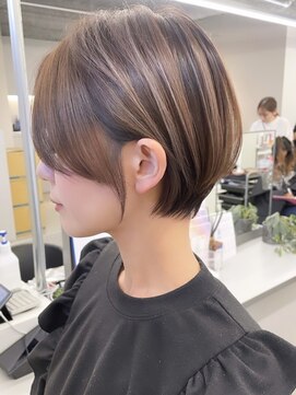 ボーテコンシェル 錦糸町(beaute concier) ミルクティーベージュダブルカラーインナーカラーケアブリーチ