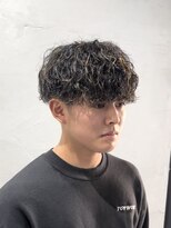 ガオプロデュースバイレボ(gao produced by revo)&nbsp;【曽我尾真生】波巻きパーマ/メンズパーマ/マッシュパーマ