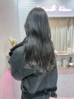 ロンド レア 天神大名店(Lond Le’a)&nbsp;天神大名ダブルカラーハイライト暗髪グレージュ韓国レイヤー