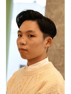 にもう 毛流れシチサンパーマスタイル