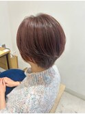 ハイライト×ピンク