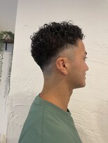 ハーティーモトヤワタ(hearty MOTOYAWATA)&nbsp;フェード　メンズパーマ