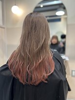 シダ(sida)&nbsp;ベージュグラデーションピンク