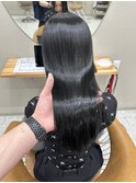 神戸　三ノ宮　元町　髪質改善　 透明感カラー