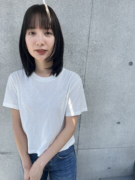 ビューズ(VIEWS) @shunki_sakoda*ブリーチなしカラー/オリーブブラウン［表参道]