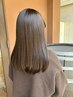 カット+髪質改善ストレート+カラー(白髪染めOK+トリートメント ￥33070→
