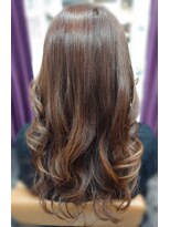 コアフールソレイユ(coiffeur SOLEIL) コテ巻き風レイヤースタイル