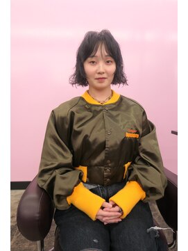 キジ(KIJI) ボブパーマ/ブリーチ履歴3回