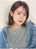 《Agu hair》小顔似カットミディ×numberA.ヘアバター