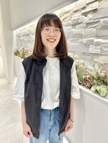 エブリ(evri) 「evri」ワンカールミディ　レイヤーカット　