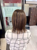 アイズ 本厚木(AIZU)&nbsp;白髪ぼかしハイライト ベージュ