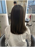 髪質改善サラサラプレミアム大人ガーリー韓国ミディアムAライン