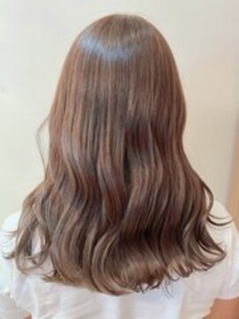 ユキオグループ グラン(yg GRAN) 透明感♪髪質改善カラー小顔艶感ミディミルクティーベージュ