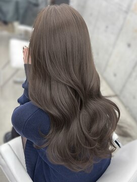 エヌアイ オモテサンドウ(ni omotesando) 大人可愛いブラウングレーミックスカラー