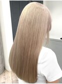ハイトーンカラーミルクティーベージュピンクベージュ韓国30代
