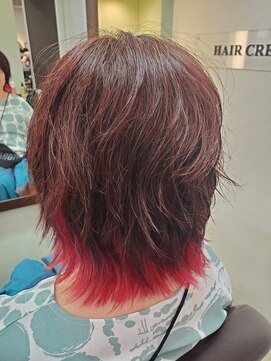 ヘアークリエイション クラフト(HAIRCREATION CRAFT) カットカラーインナーカラー