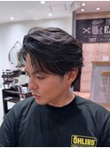 朝の時短に！毛流れパーマで簡単セット【三軒茶屋】