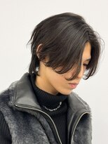 エルマーク 高槻(L-MARK)&nbsp;センターパート/ニュアンスパーマ/カルマパーマ/men's