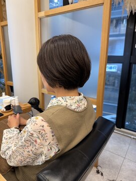  リュクスバトーバイトリコ 船橋南口店(Luxe BATEAU by tricot) ショートボブ/20代30代40代