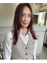 アニモ(animo) ワインレッド×ニュアンスレイヤー