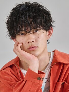 オーシャントーキョー 原宿(OCEAN TOKYO) 波巻きパーマメンズツイストスパイラルパーマツーブロック