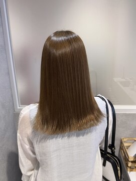 ナチュラル 渋谷店(Natural) ダブルカラー／ナチュラルベージュ／髪質改善／キラテラベージュ