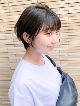 カイル(kyle)の写真/《矢場町徒歩3分》あなたの骨格や髪質を見極めて、魅力を引き出す“大人可愛いショート“をご提案します◎