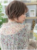 ミルクティーアッシュショートカットレイヤーA3上尾20代30代40代