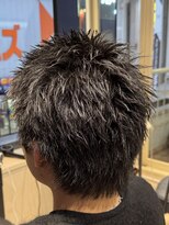 ハッシュタグネイビー 仙台駅前店(#NAVY)&nbsp;スパイキーショートフェザーショート波巻きツイスパ仙台美容室