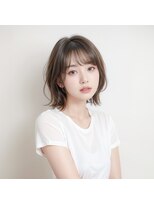 フリーダムガーデン 岡山駅前店(freedom garden) 外ハネ×内巻きミックスボブ