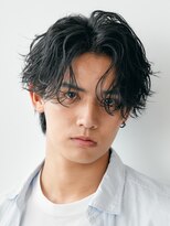 フィフスパーク(fifth PARK)&nbsp;アクティブショートフェザーパーマルーズショートセンターパート